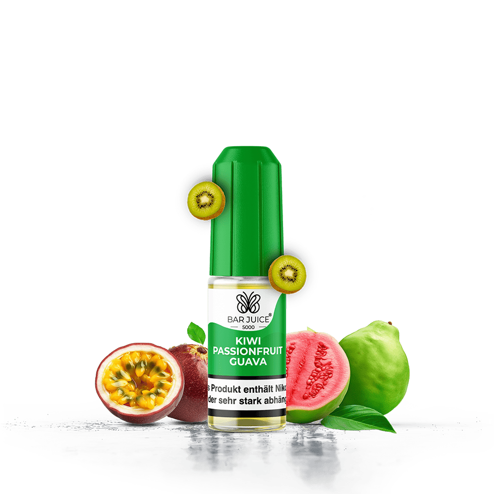 Bar Juice 5000 Nikotinsalz - Kiwi Passionfruit Guava - Liquid 10mg 10ml  C