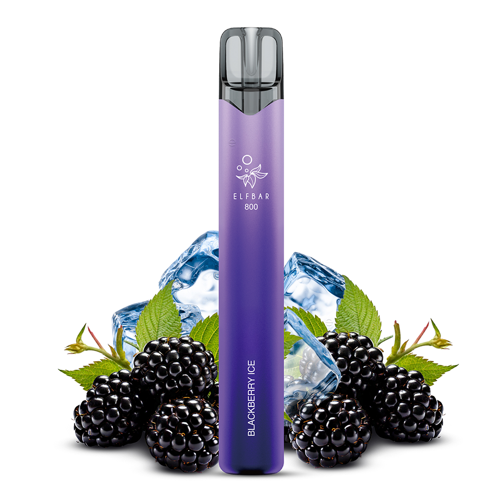 Elfbar 800 Einweg E-Zigarette - Blackberry Ice - 0mg  C
