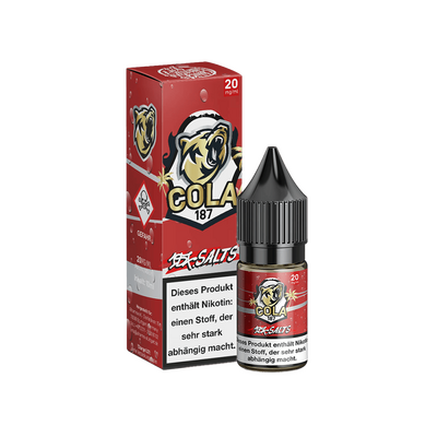187 Strassenbande Nikotinsalz - Cola 187 - 10ml Liquid 20mg