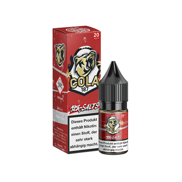 187 Strassenbande Nikotinsalz - Cola 187 - 10ml Liquid 20mg