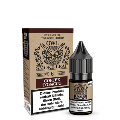 OWL Smoke Leaf Coffee Tobacco Liquid 6mg OWL Smoke Leaf Coffee Tobacco Liquid 6mg