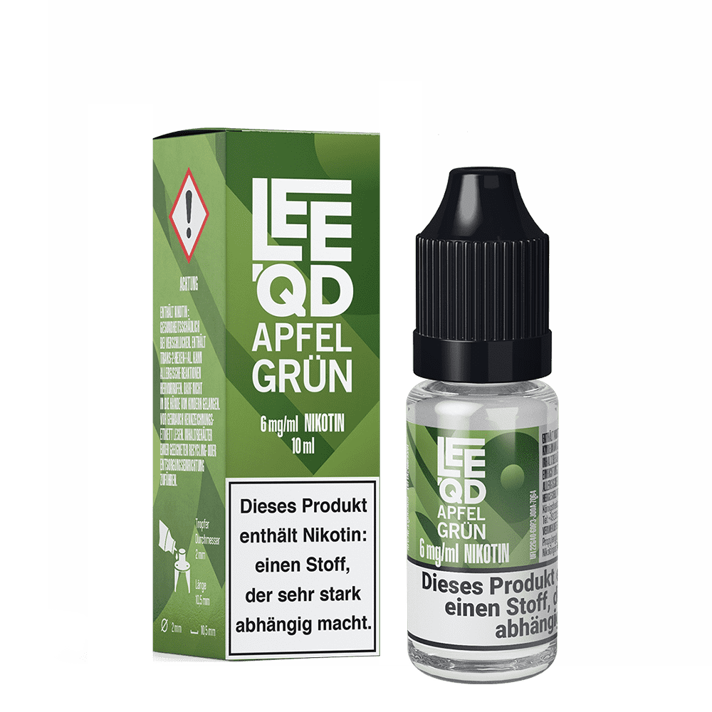 Liquid Apfel Grün - LEEQD 6mg