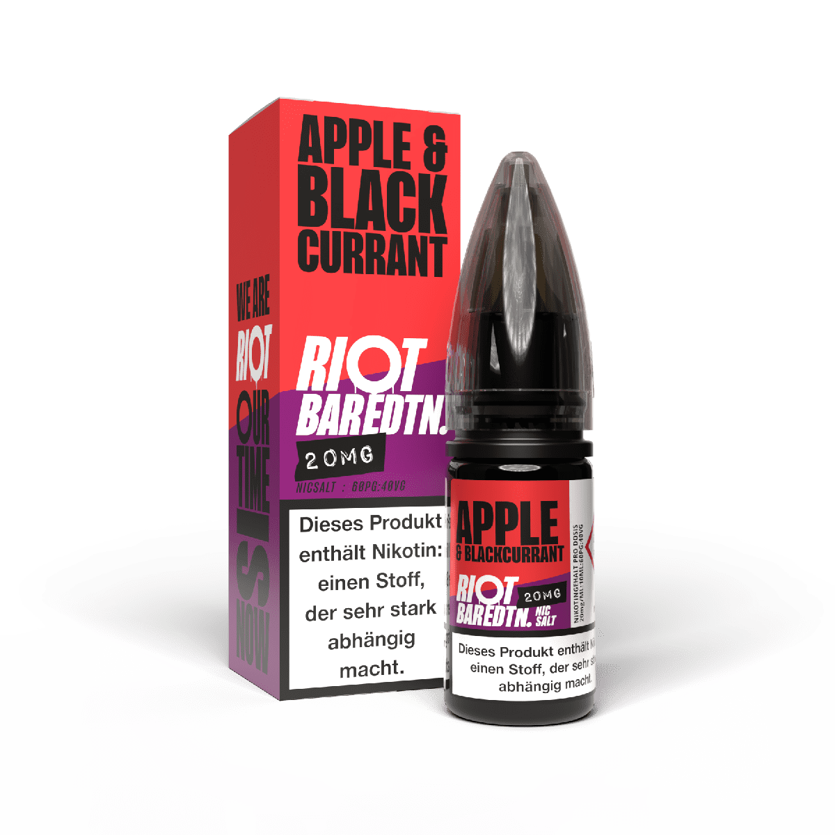 Liquid Apple Blackcurrant - RIOT BAR EDTN Nikotinsalz Liquid Apple Blackcurrant - RIOT BAR EDTN Nikotinsalz