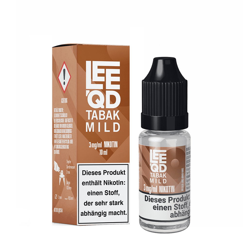 Liquid Tabak Mild - LEEQD 3mg