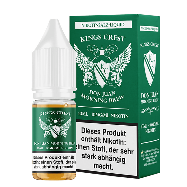 Kings Crest Nikotinsalz - Don Juan Morning Brew - 10mg