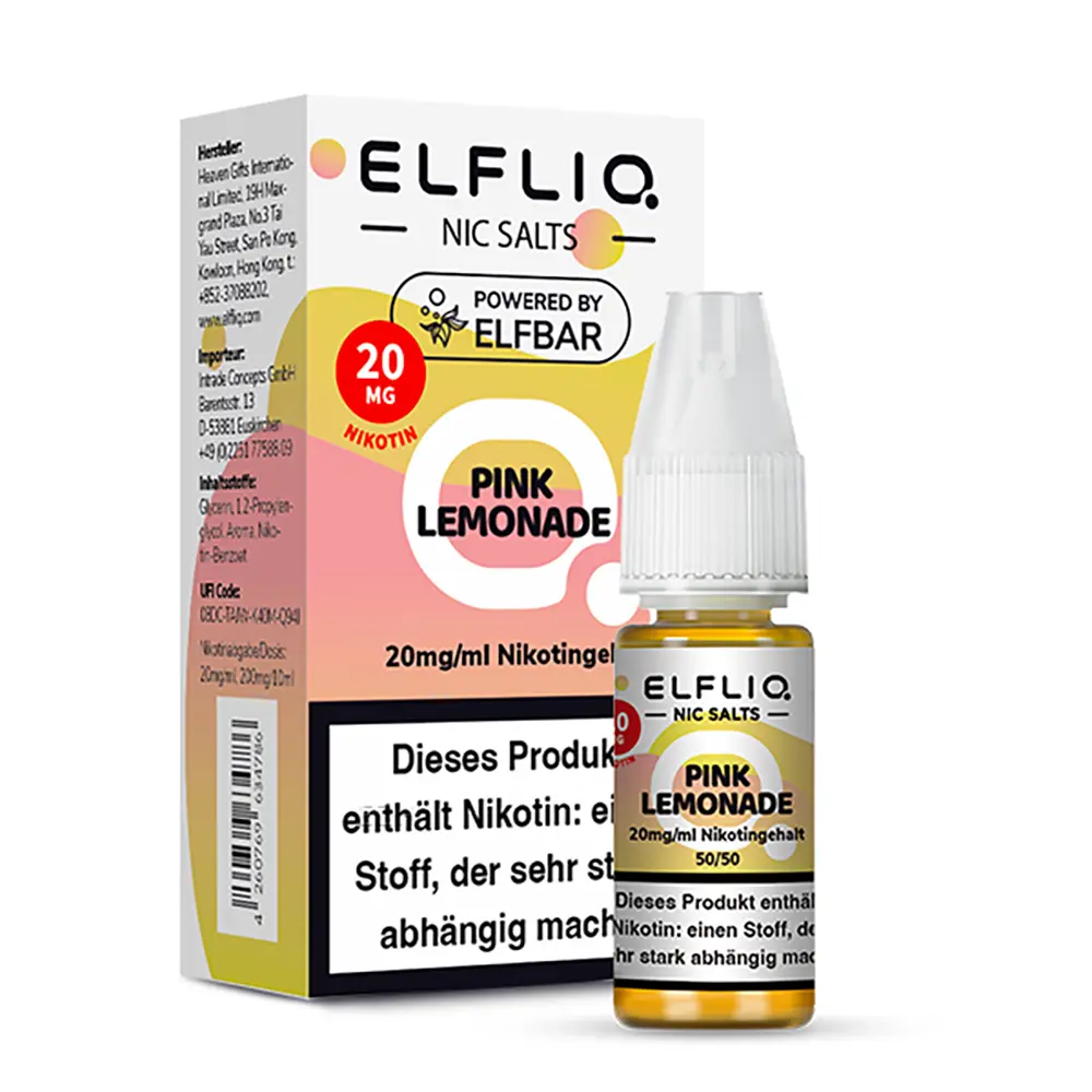 Liquid Pink Lemonade - Elfliq Nikotinsalz 20mg
