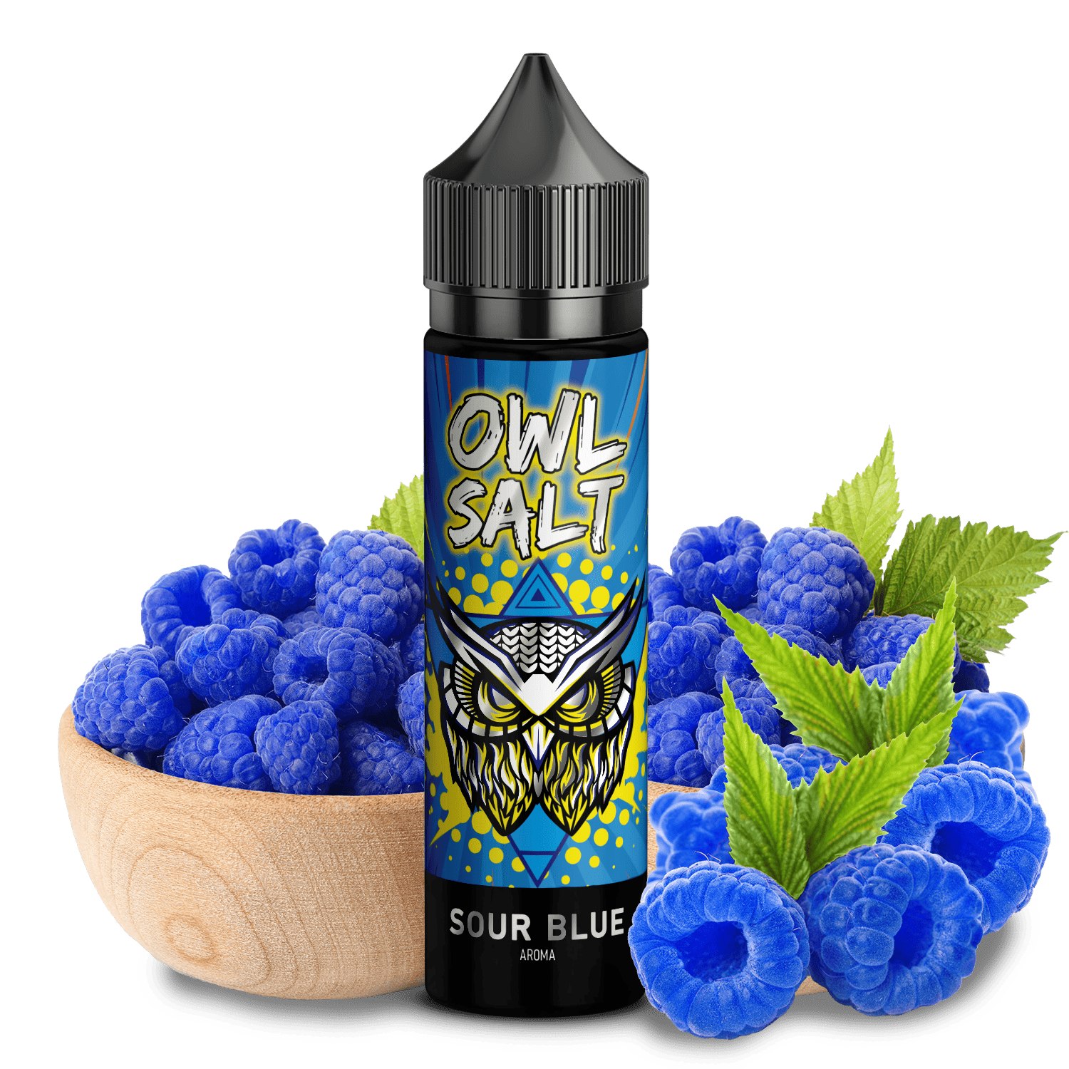 OWL Salt Aroma Longfill - Sour Blue - 10ml in 60ml Flasche  C