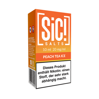 Liquid Peach Tea Ice - SIC Nikotinsalz 20mg