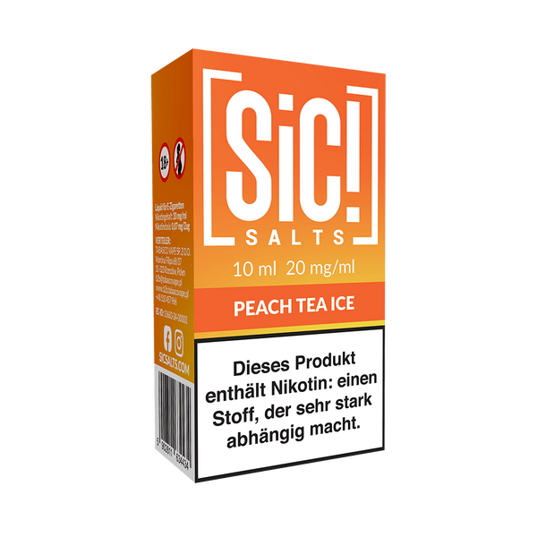 Liquid Peach Tea Ice - SIC Nikotinsalz 20mg