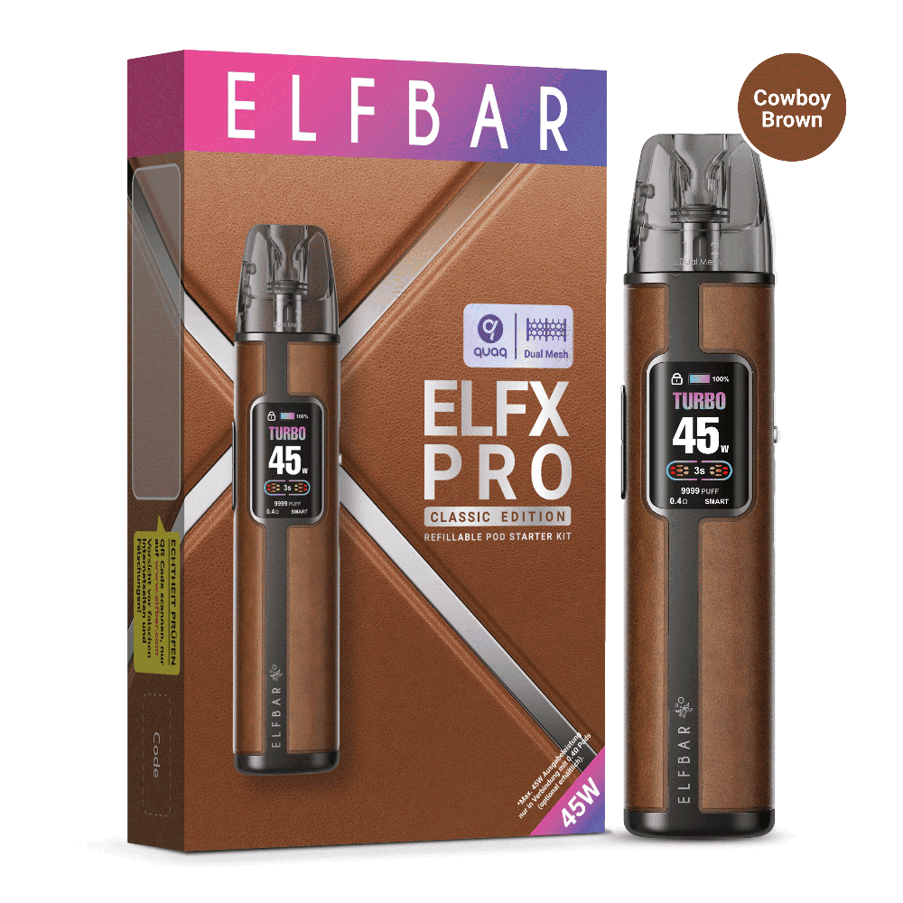 Elfbar ELFX Pro Kit Brown
