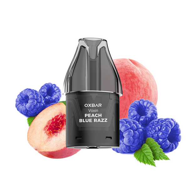 Oxbar Voxin Peach Blue Razz 20mg Nikotinsalz Pod
