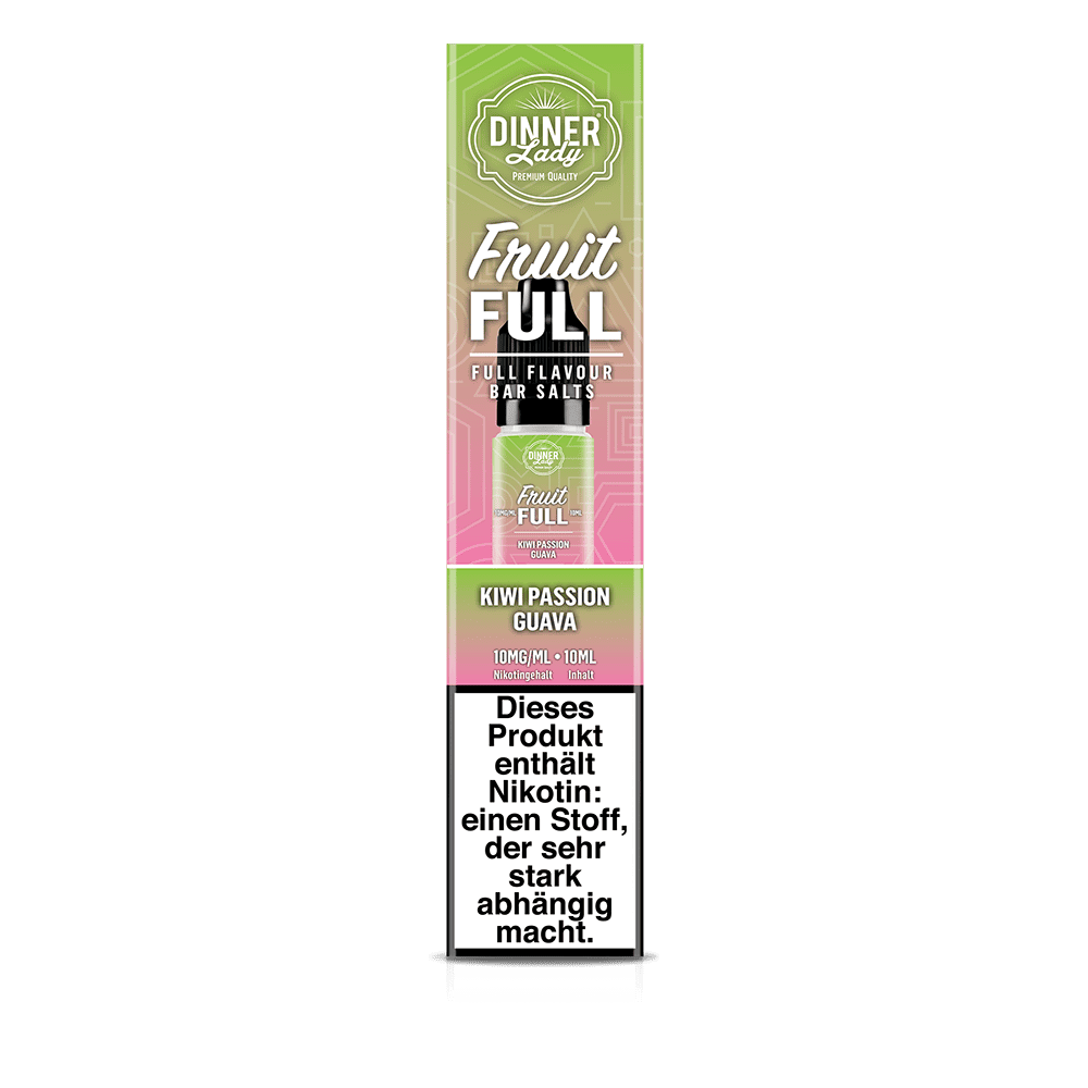 Liquid Kiwi Passion Guava - Dinner Lady Fruit Full Nikotinsalz