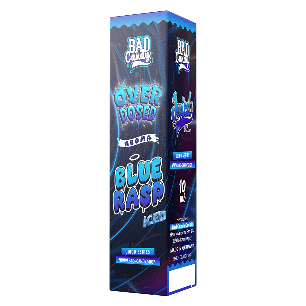 Aroma Blue Rasp Iced - Bad Candy Juicd Aroma Blue Rasp Iced - Bad Candy Juicd