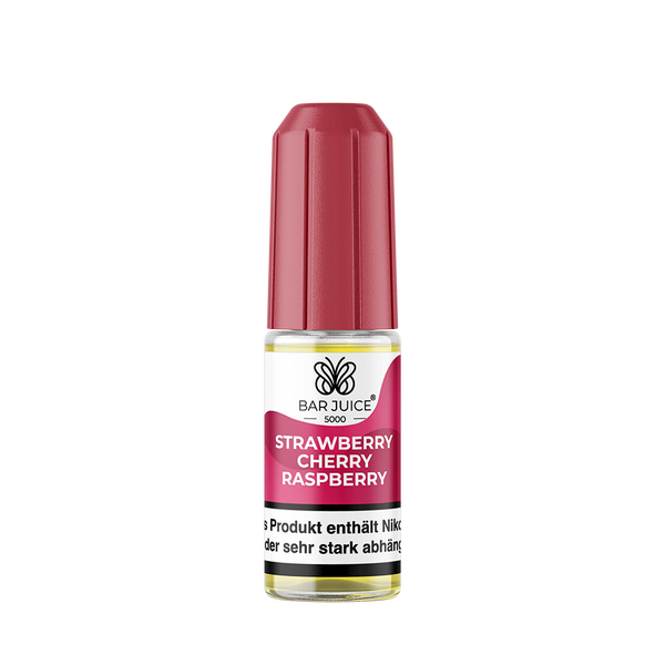 Bar Juice 5000 Nikotinsalz - Strawberry Cherry Raspberry - Liquid 20mg 10ml