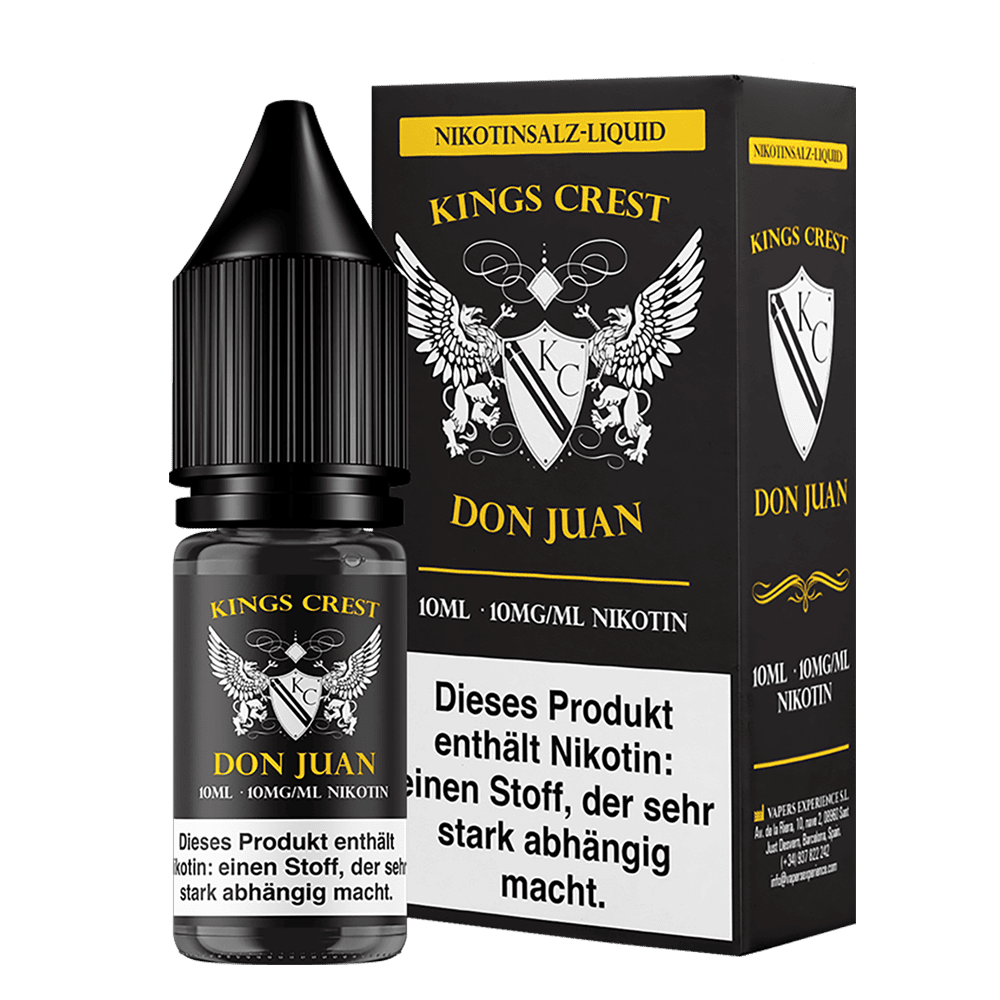 Kings Crest Nikotinsalz - Don Juan - 10mg