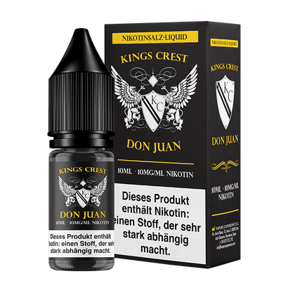 Kings Crest Nikotinsalz - Don Juan - 10mg