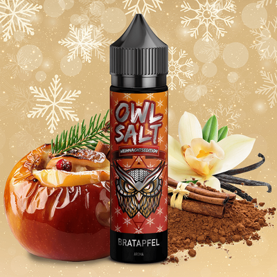 OWL Salt Aroma Longfill Weihnachtsedition - Bratapfel OWL Salt Aroma Longfill Weihnachtsedition - Bratapfel