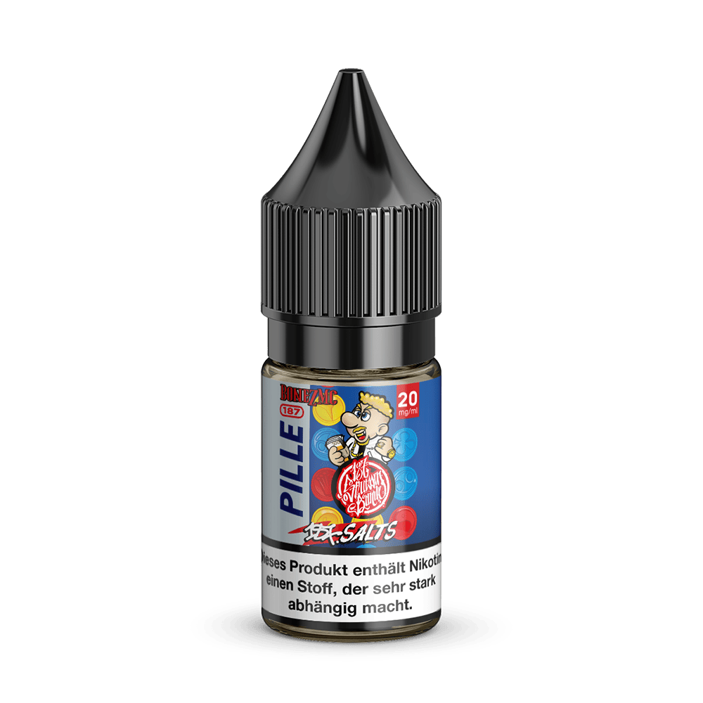 187 Strassenbande Nikotinsalz - Pille Bonez MC - 10ml Liquid 20mg  C