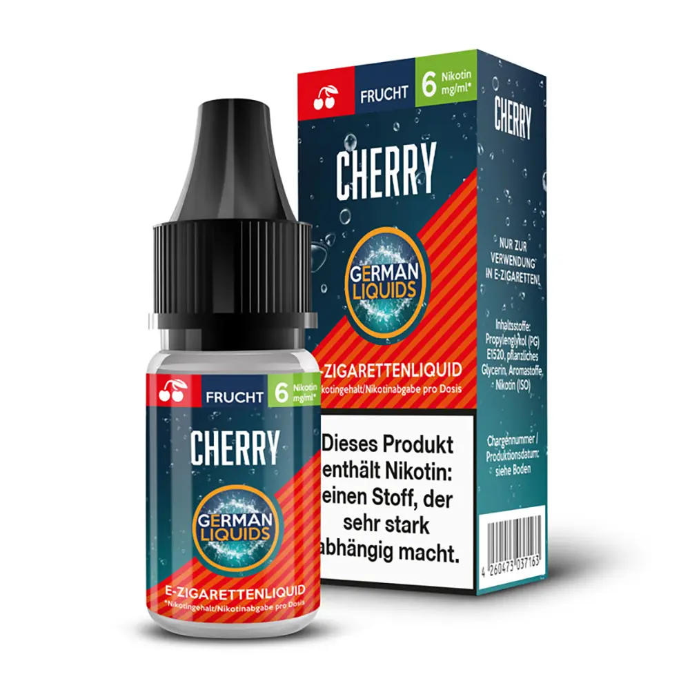 Liquid Cherry 6mg - German Liquids Liquid Cherry 6mg - German Liquids