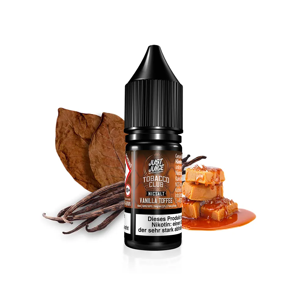 Just Juice - Tobacco Vanilla Toffee - 10ml Nikotinsalz 11mg