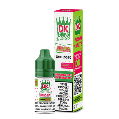 DK Salts Nikotinsalz - Straw Kiwi Bubblegum - Liquid 20mg 10ml  C