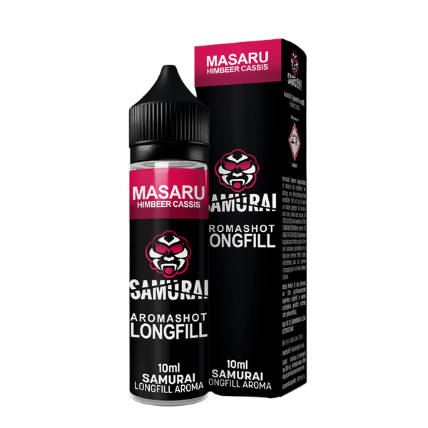 Aroma Masaru Himbeer Cassis - Samurai Aroma Masaru Himbeer Cassis - Samurai