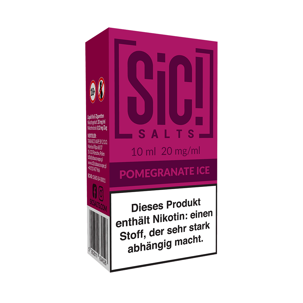 Liquid Pomegranate Ice - SIC Nikotinsalz 20mg Liquid Pomegranate Ice - SIC Nikotinsalz 20mg