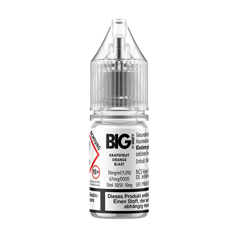 Liquid Grapefruit Orange Blast - Big Tasty Nikotinsalz 10mg