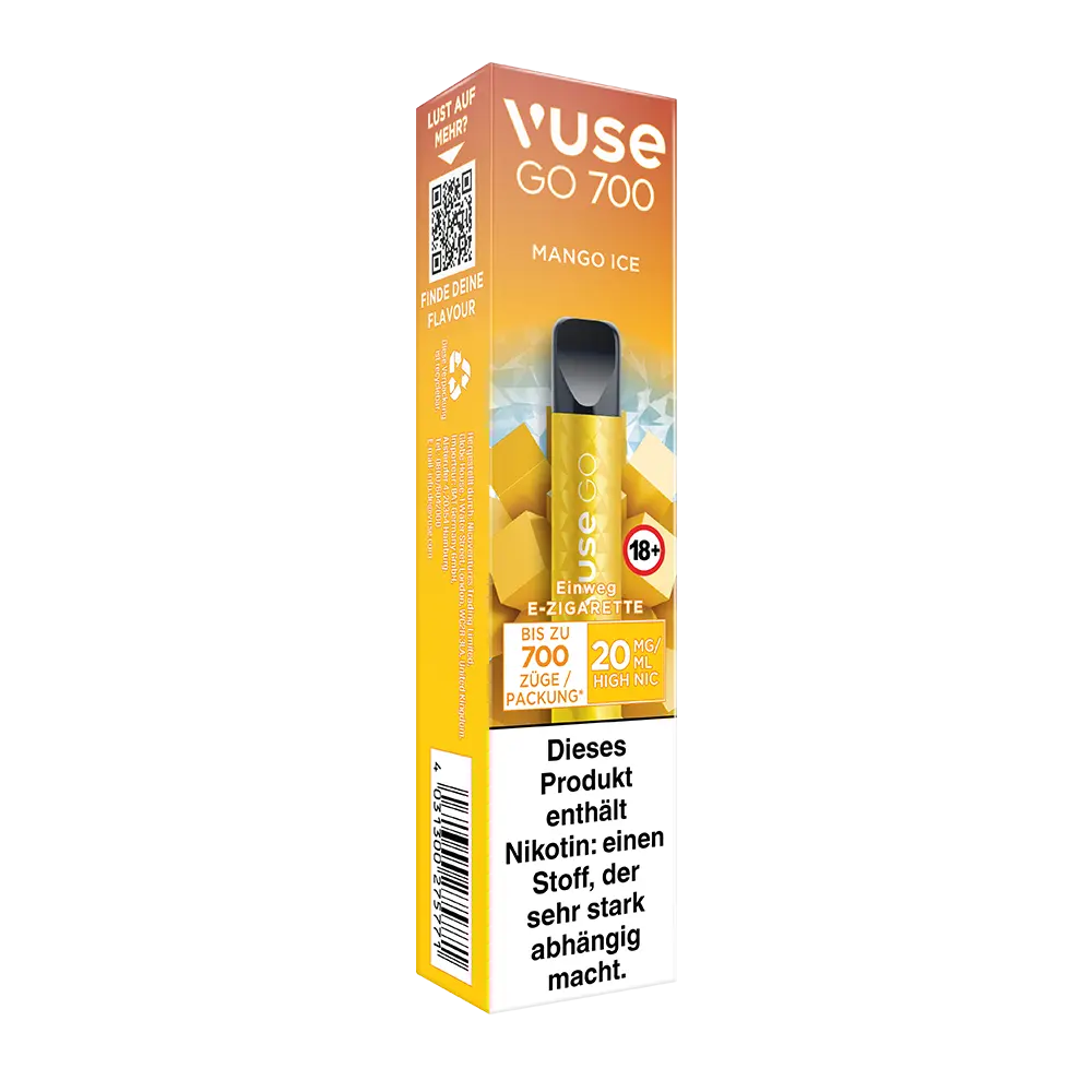 Vuse GO 700 Mango Ice 20mg Vuse GO 700 Mango Ice 20mg