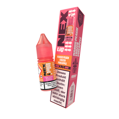 Liquid Mango Peach Frozen Pineapple - Nex Liq Nikotinsalz Liquid Mango Peach Frozen Pineapple - Nex Liq Nikotinsalz