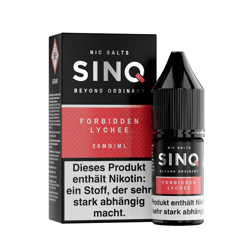 SINQ Nikotinsalz - Forbidden Lychee - 10ml Liquid 20mg  C