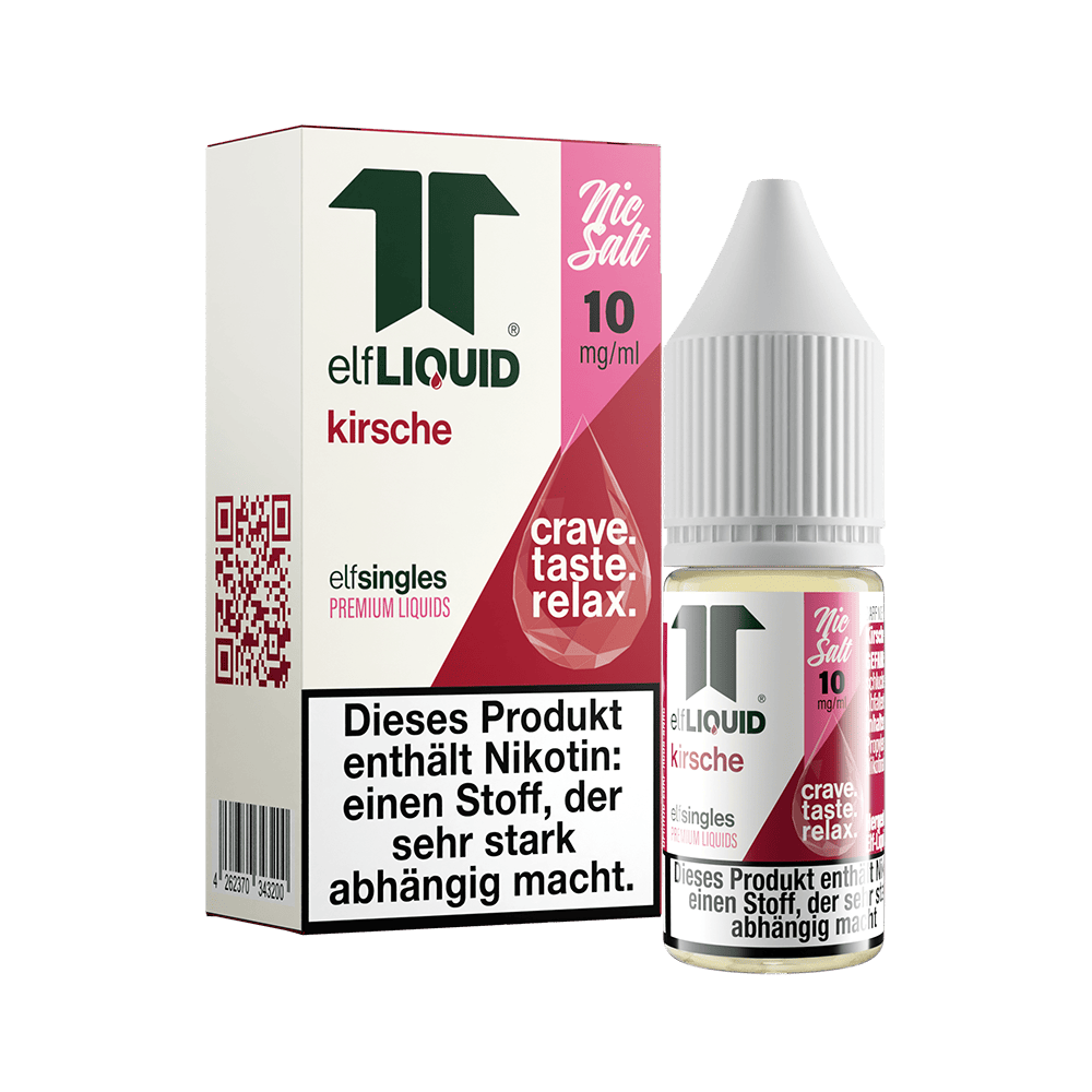 Elf-Liquid - Kirsche - Nikotinsalz Liquid 10mg