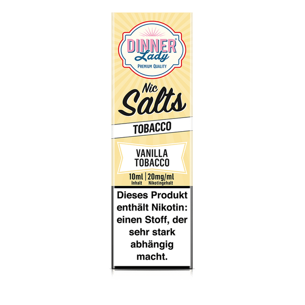 Liquid Vanilla Tobacco - Dinner Lady Nikotinsalz 20mg