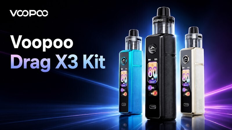 Voopoo Drag X3 Kit – E-Zigaretten-Set