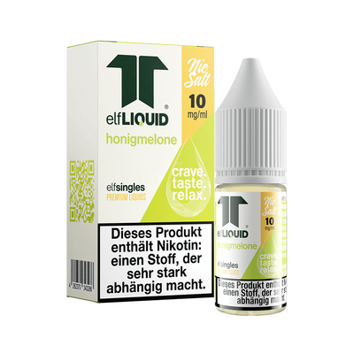 Elf-Liquid - Honigmelone - Nikotinsalz Liquid 10mg Elf-Liquid - Honigmelone - Nikotinsalz Liquid 10mg