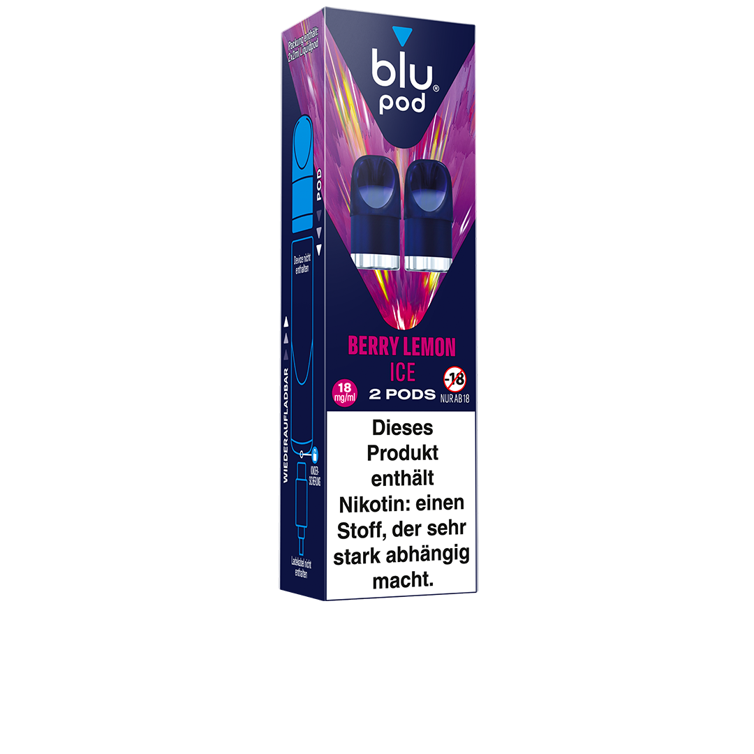 blu Pod BERRY LEMON ICE 18mg/ml blu Pod BERRY LEMON ICE 18mg/ml