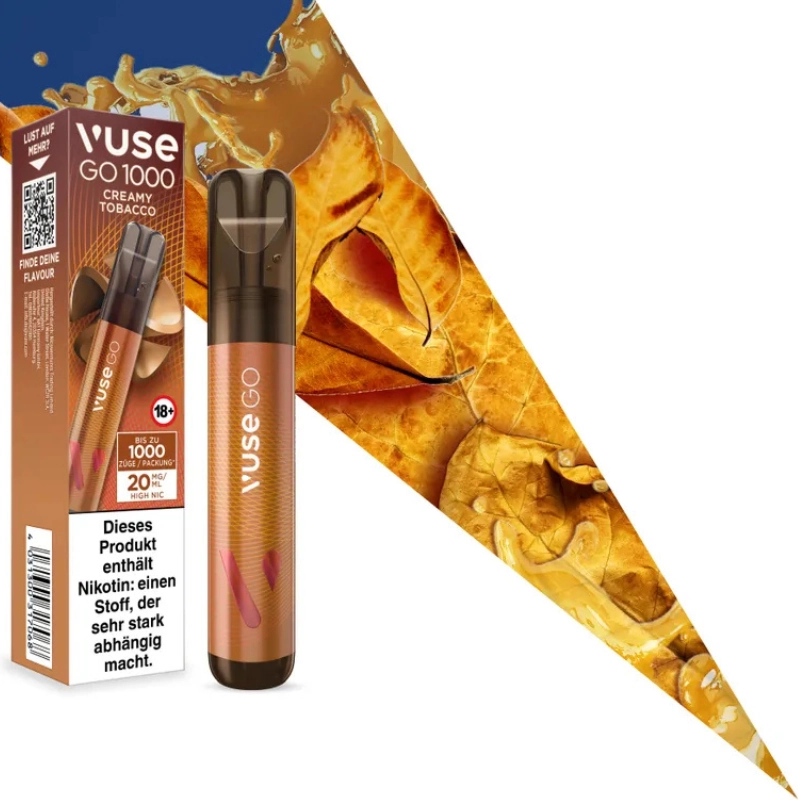 Vuse GO 1000 Creamy Tobacco 20mg Vuse GO 1000 Creamy Tobacco 20mg