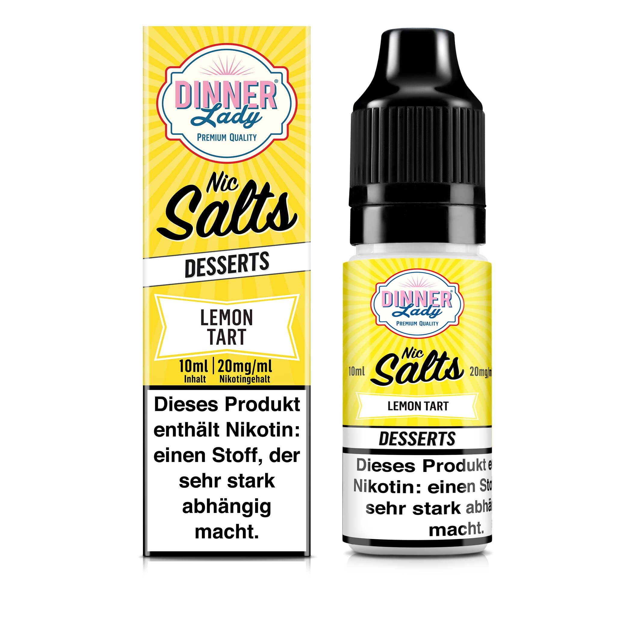 Liquid Lemon Tart - Dinner Lady Nikotinsalz