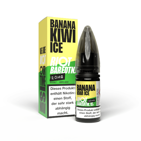 Liquid Banana Kiwi Ice - RIOT BAR EDTN Nikotinsalz