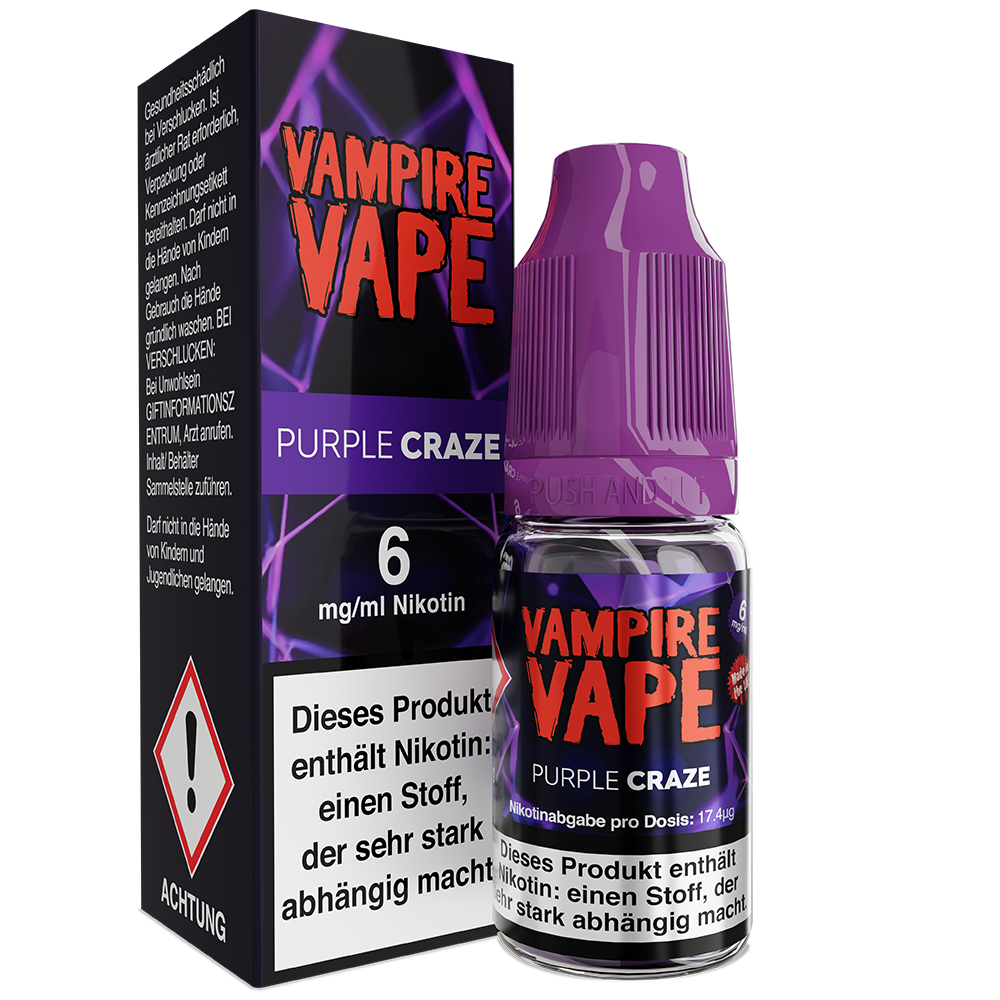 Liquid Purple Craze - Vampire Vape 6mg