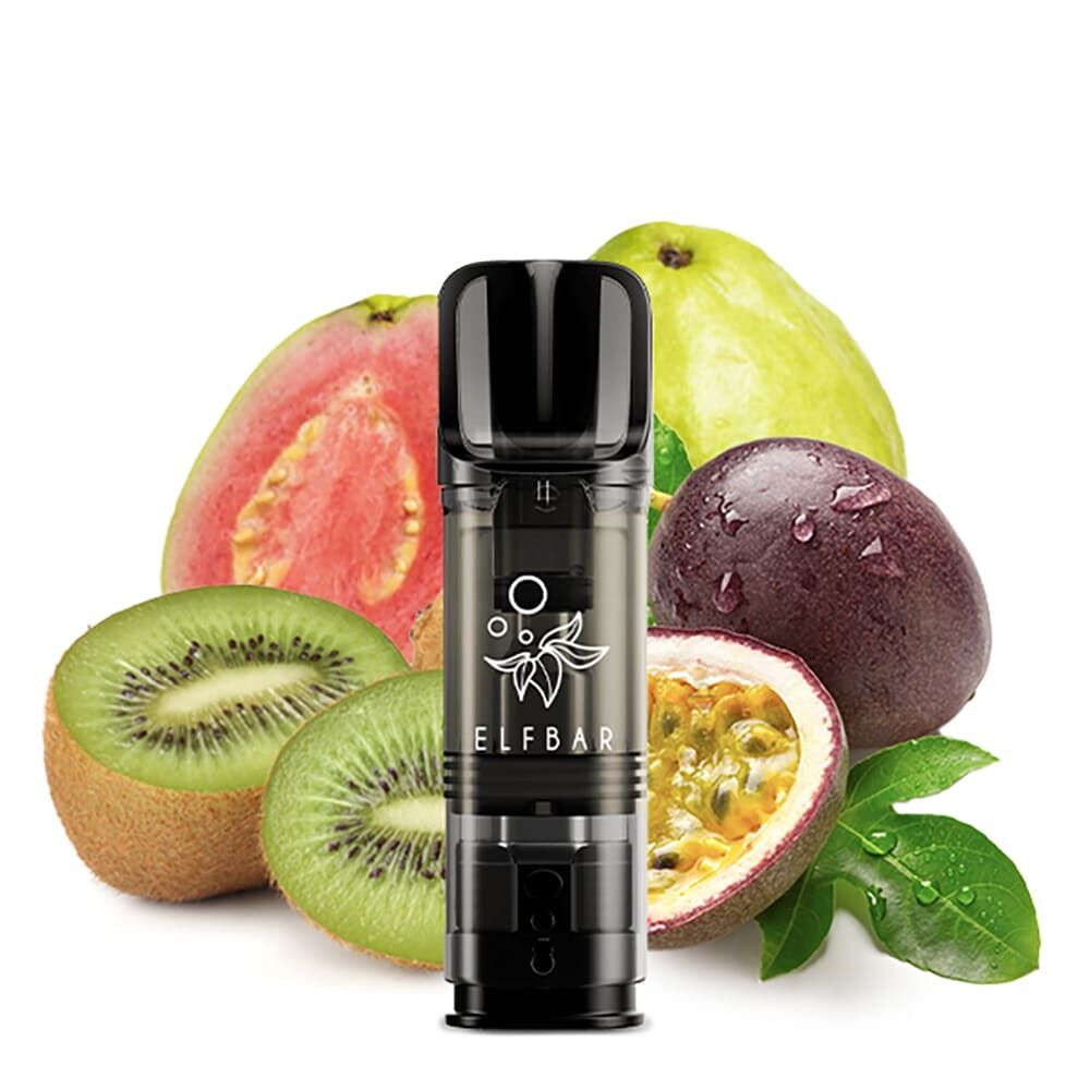 Elfbar - Elfa Pods Kiwi Passion Fruit Guava 0mg Elfbar - Elfa Pods Kiwi Passion Fruit Guava 0mg