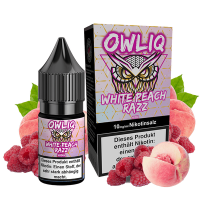 Liquid White Peach Razz - OWLIQ Nikotinsalz