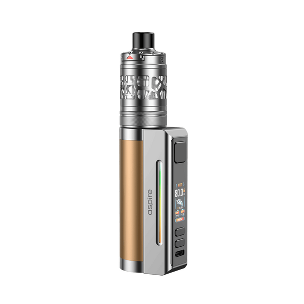 Aspire Zelos M80 Kit Silver Gold Aspire Zelos M80 Kit Silver Gold