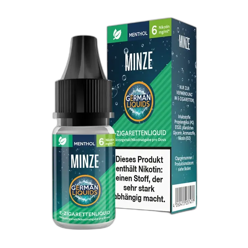 German Liquids Minze 6mg