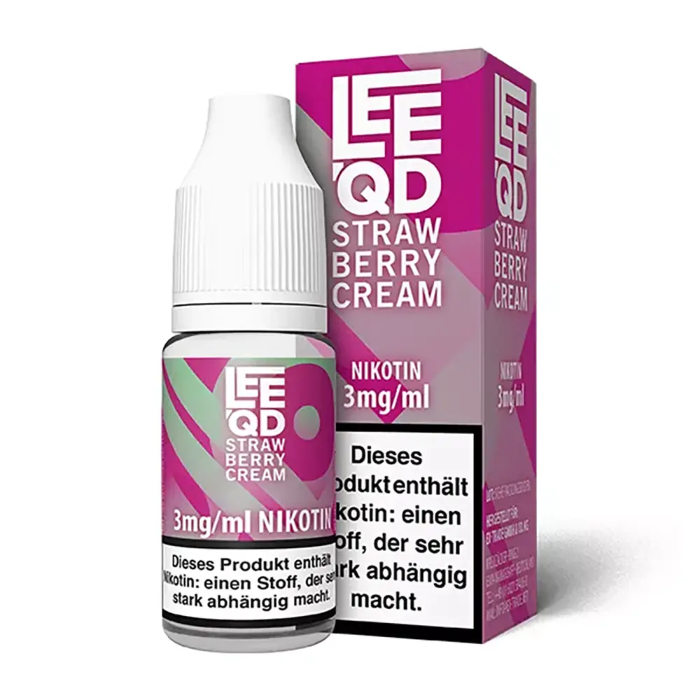 Liquid Strawberry Cream - LEEQD 3mg