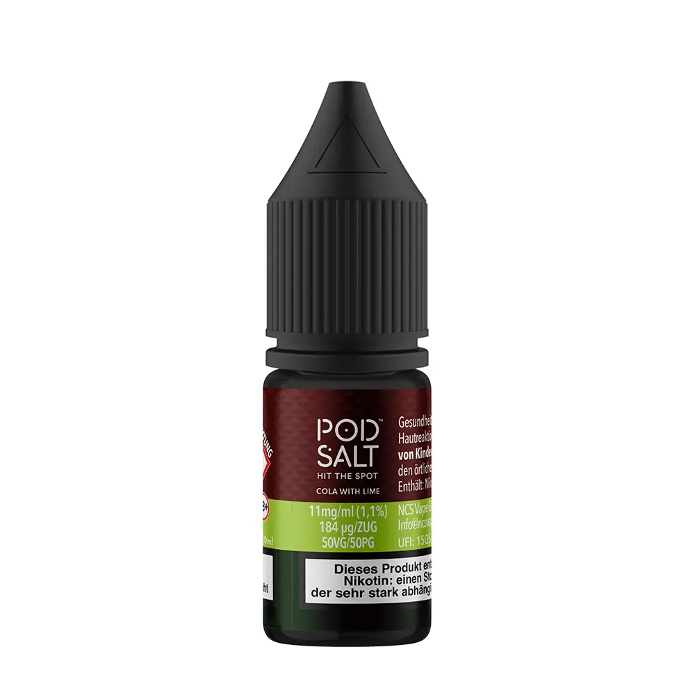 Liquid Cola with Lime - Pod Salt Fusion Nikotinsalz Liquid Cola with Lime - Pod Salt Fusion Nikotinsalz