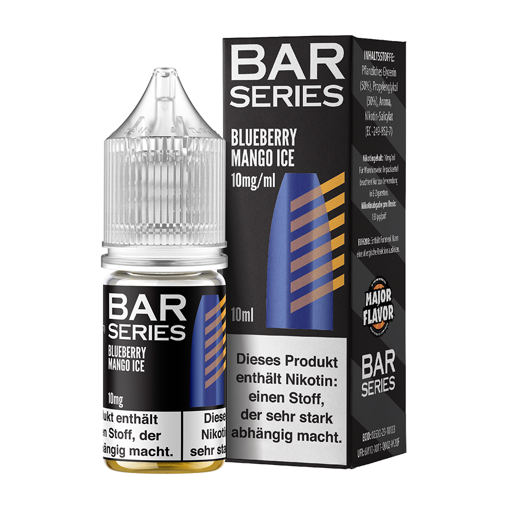 Liquid Blueberry Mango Ice - Bar Series Nikotinsalz Liquid Blueberry Mango Ice - Bar Series Nikotinsalz