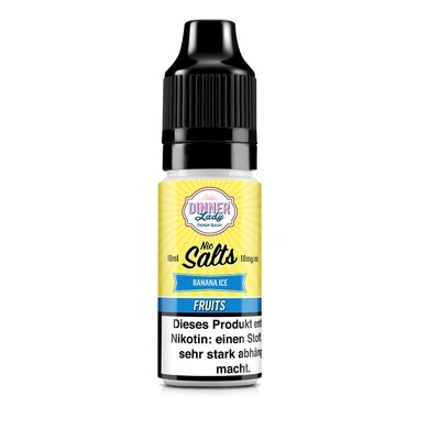 Liquid Banana Ice - Dinner Lady Nikotinsalz 10mg Liquid Banana Ice - Dinner Lady Nikotinsalz 10mg
