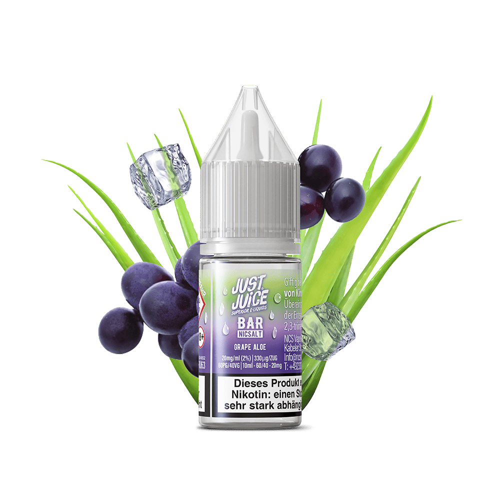 Liquid Grape Aloe - Just Juice Bar Nikotinsalz 20mg Liquid Grape Aloe - Just Juice Bar Nikotinsalz 20mg