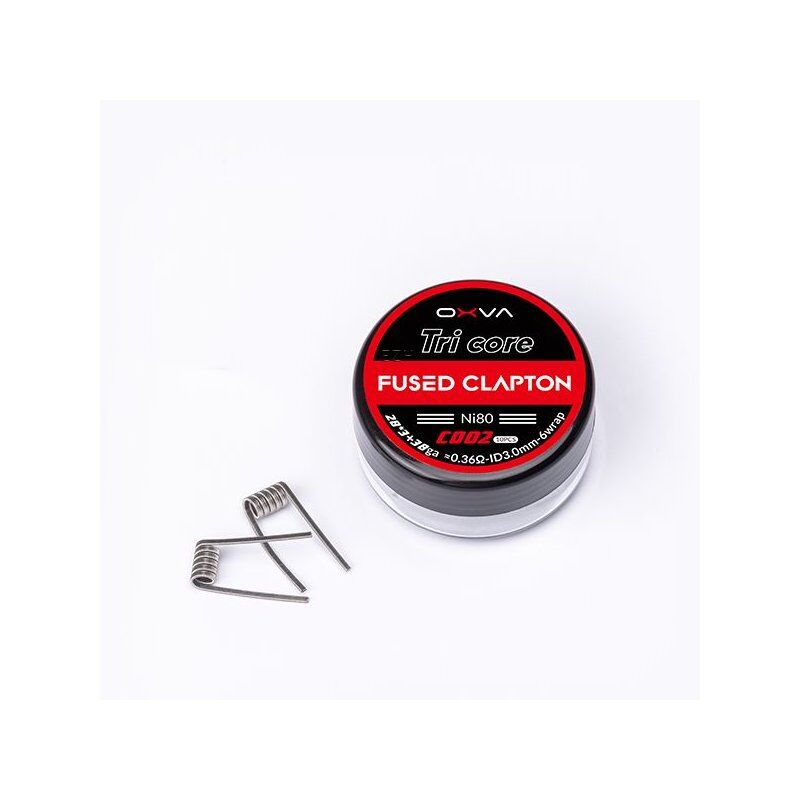 Oxva Tri Core Fused Clapton 0,36 Ohm Ni80